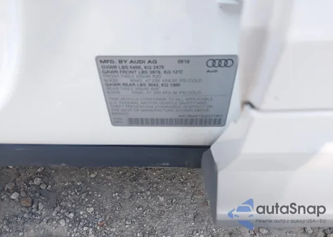 2018 Audi Q5 2.0T Premium/2.0T Tech Premium из США, поврежденный, VIN WA1BNAFY8J2231807